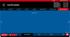 Desktop Screenshot of galpinmazda.com